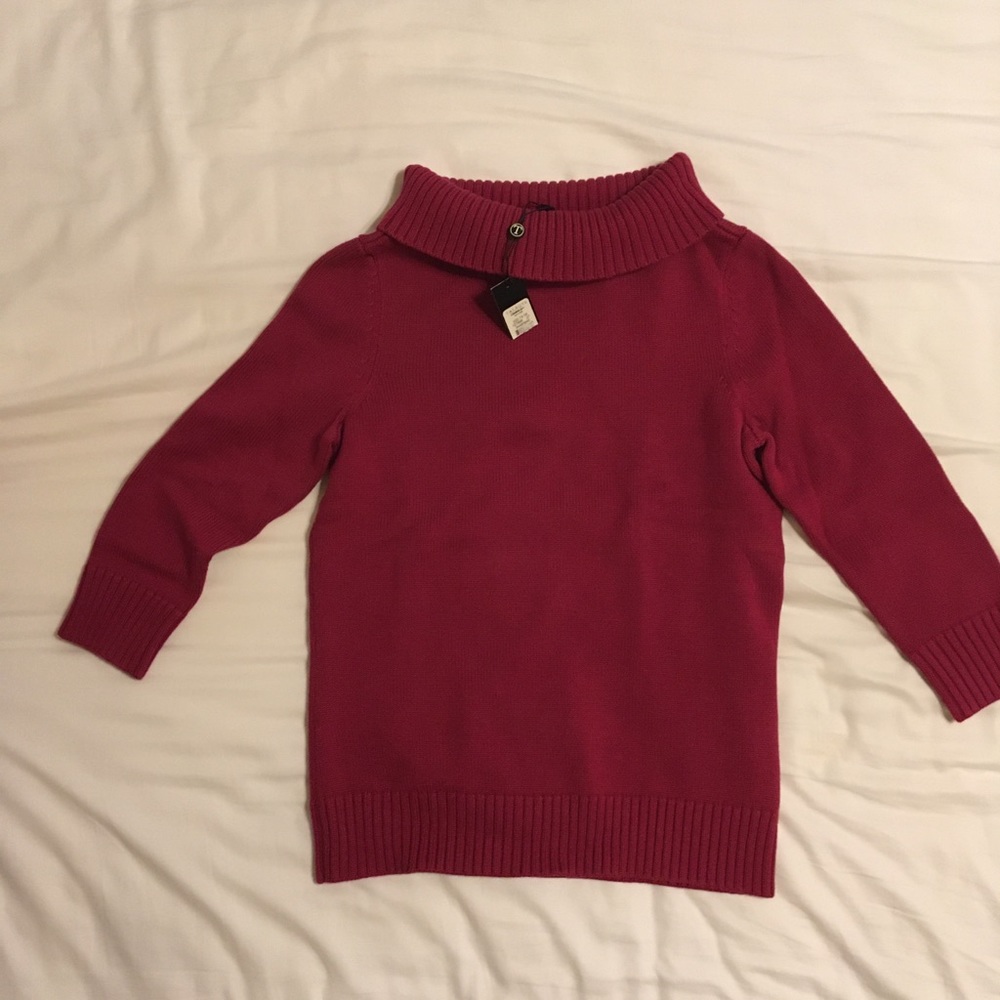 Talbots turtleneck sweater Size P
